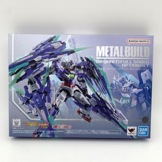 中古】未開封）METAL BUILD ダブルオークアンタ フルセイバー用