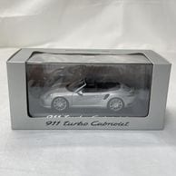 ����š�34004 MINICHAMPS 1/43 PORSCHE 911 Turbo Cabriolet Silver��O���ܡ�