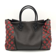 ����š�LOUIS VUITTON �ȡ���W PM M94610 ��Υ���ॿ�ե������� ��å� �֥饦�� �륤�������ȥ��OȾ�ġ�
