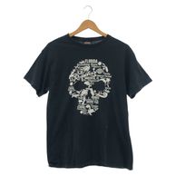 ����š�Harley Davidson �ץ��ȥ����� Tee �֥�å� �ϡ��졼���ӥåɥ����OȾ�ġ�
