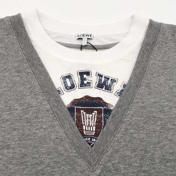 ����š�LOEWE V�ͥå� �������å� XL ���졼 �����١�OȾ�ġ�