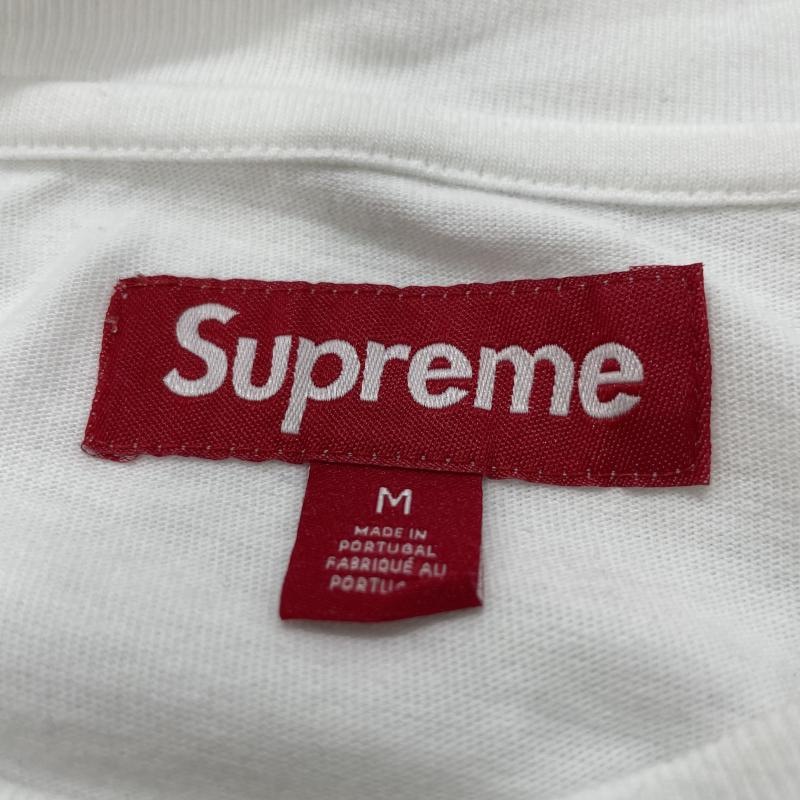 ����š�Supreme 26SS Small Box L/S Tee ������M �ۥ磻�� ����ץ꡼���O���ܡ�