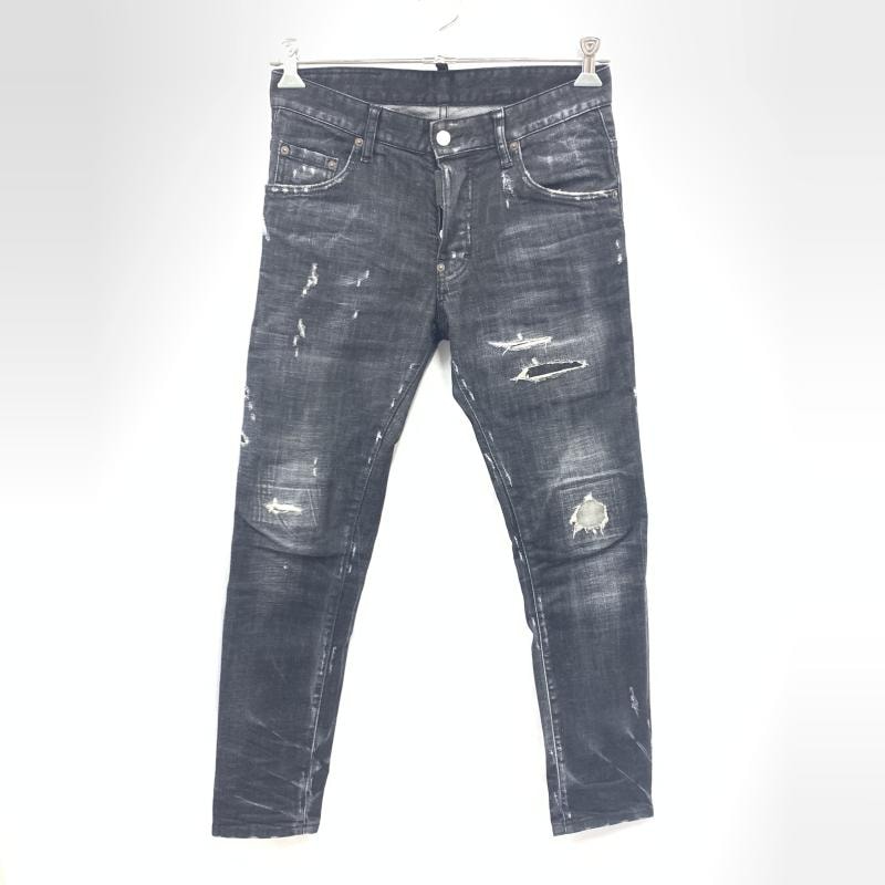 中古】DSQUARED2 Skater Jean 44 S74LB0398 ブラック ディースクエアー 