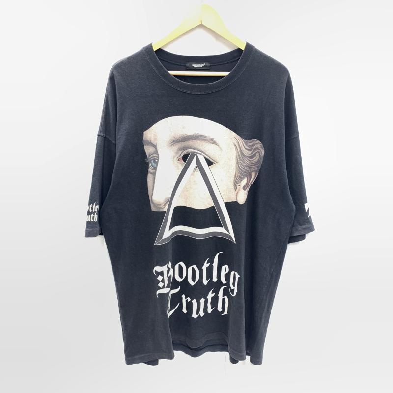 【中古】UNDER COVER BIGTEE Bootleg Truth サイズ3 UCW4893-1 ブラック ▲色褪せ、ピンホールあり アンダーカバー[92][240092341581] 中古】UNDER COVER BIGTEE Bootleg Truth サイズ3 UCW4893-1 ブラック