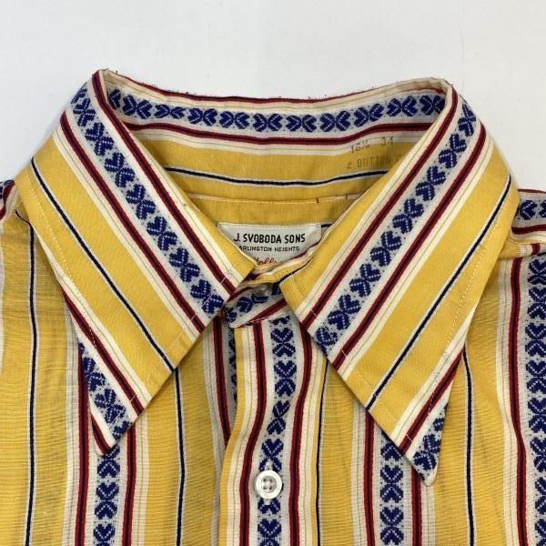 ����š�60s J.SVOBODASONS ������� ������16 1/2 ���������������ܥ�������ɡ����󥺡�O������