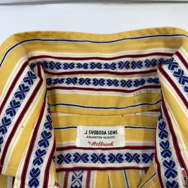 ����š�60s J.SVOBODASONS ������� ������16 1/2 ���������������ܥ�������ɡ����󥺡�O������