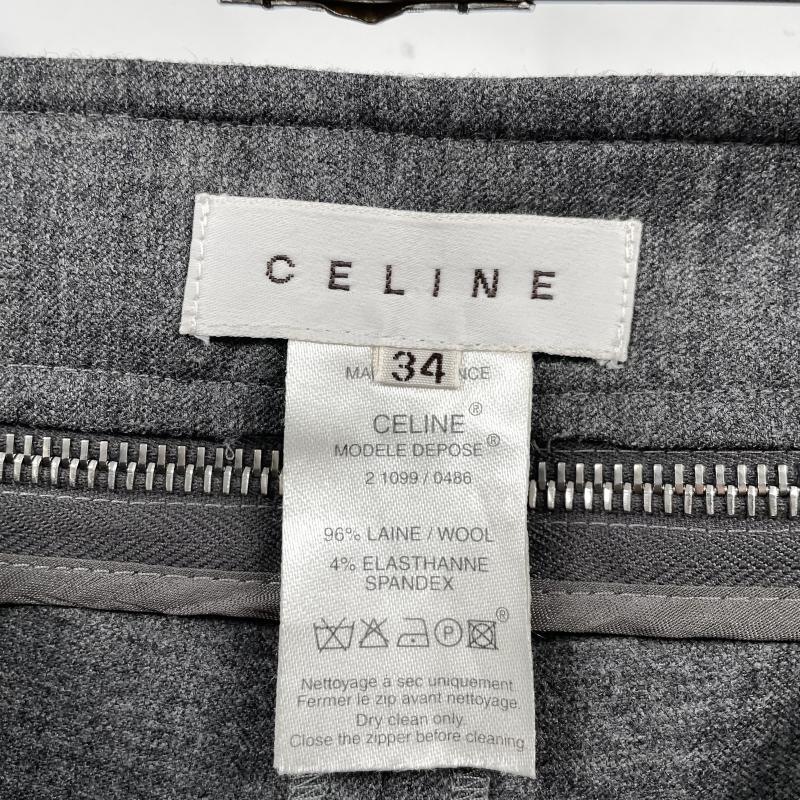 ����š�CELINE �������ȥ��å� �ե쥢�ѥ�ġ�������34 ���졼 ���꡼�̡�O˭�ġ�