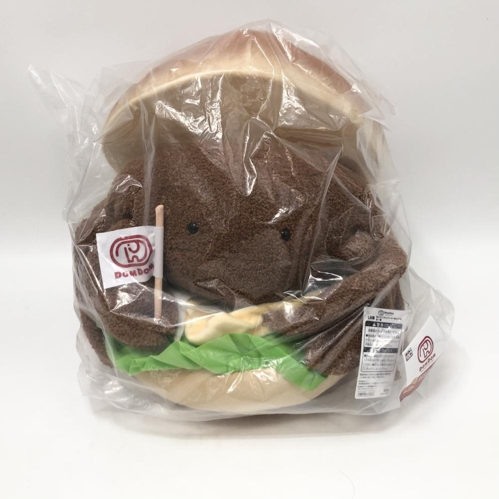 中古】未開封 タイトーくじ ドムドムハンバーガー LH賞 丸ごと!!カニ