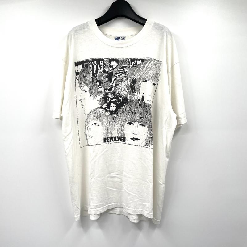 ����š�90s��THE BEATLES GILDAN������Хॢ���ȥ��REVOLVER��T����ġ��ۥ磻�ȡ�������XL �ӡ��ȥ륺��O˭�ġ�