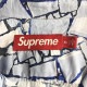 šSupreme 24SS Mosaic S/S Shirt  XL ֥롼 ץ꡼OȾŹ