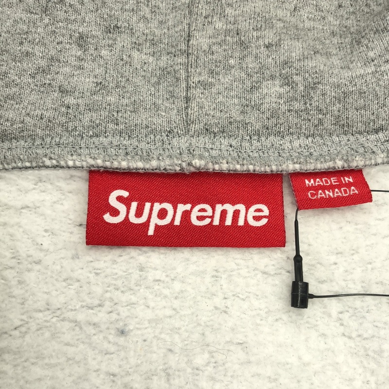 ����š�Supreme S Logo Zip Up Hooded Sweatshirt XL ���졼 ����ץ꡼���O��¼��