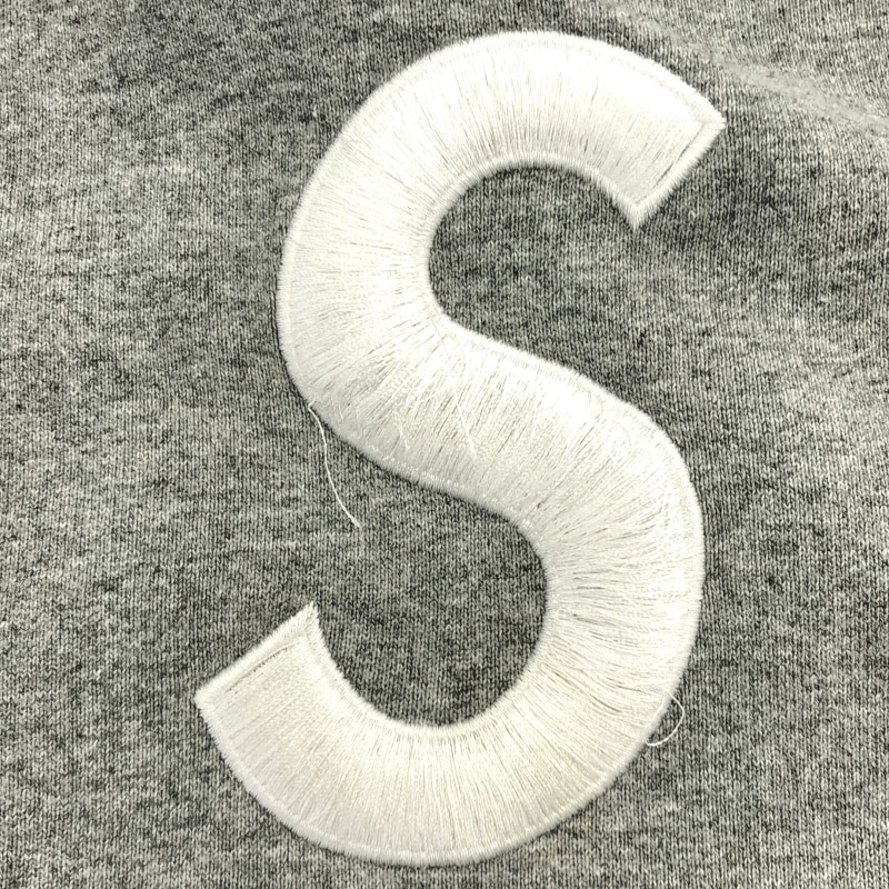 ����š�Supreme S Logo Zip Up Hooded Sweatshirt XL ���졼 ����ץ꡼���O��¼��