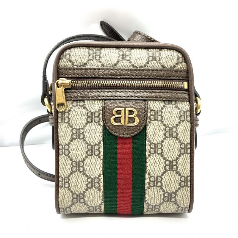 中古】BALENCIAGA ショルダーバッグ BBスプリーム ザ・ハッカー 