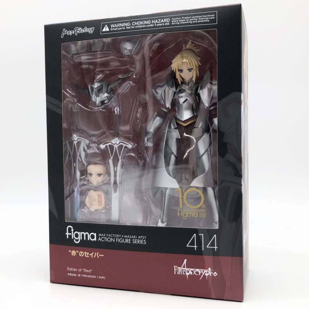 【開封品】Figma 414 赤のセイバー レビュー】 figma 414 “赤”のセイバー