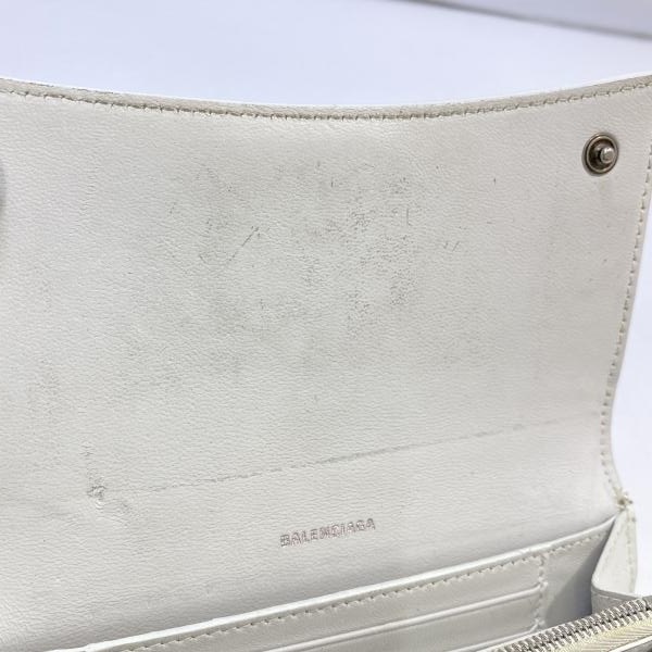 ����š�BALENCIAGA Hourglass Medium Wallet �ۥ磻�� 600211.900.V.568148 ������ �Х�󥷥�����O������