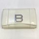 ����š�BALENCIAGA Hourglass Medium Wallet �ۥ磻�� 600211.900.V.568148 ������ �Х�󥷥�����O������