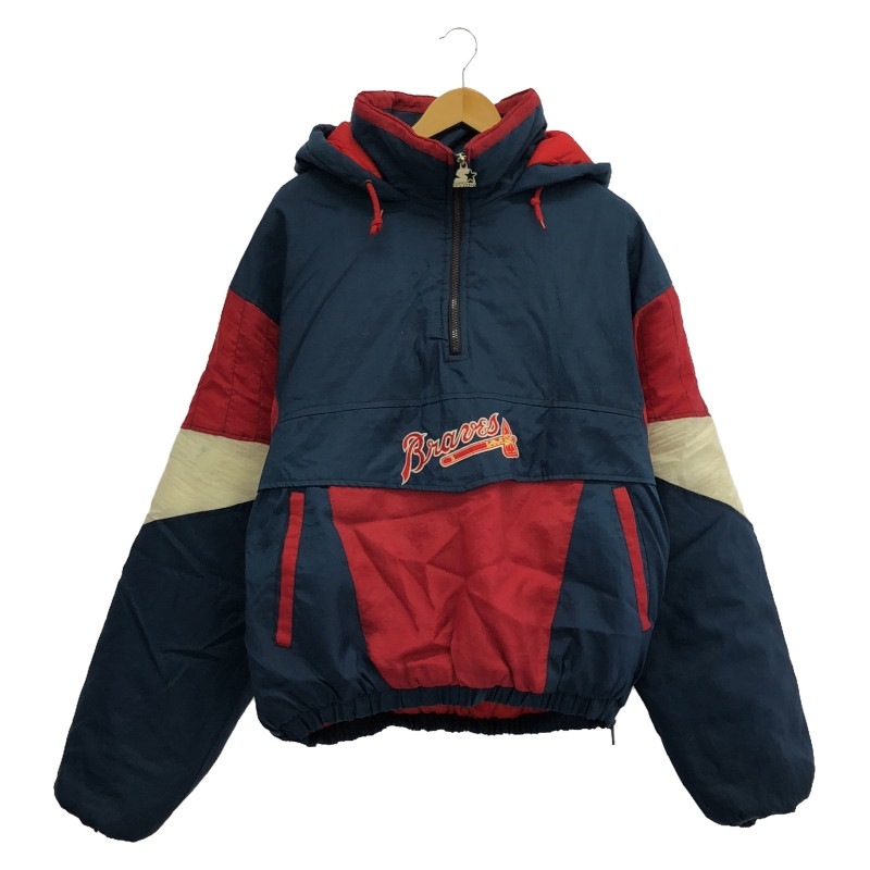 【オリジナル】STARTER ボンバージャケット90s XL vintage 90s Starter Windbreaker Zip Jacket Colorblock XL Green