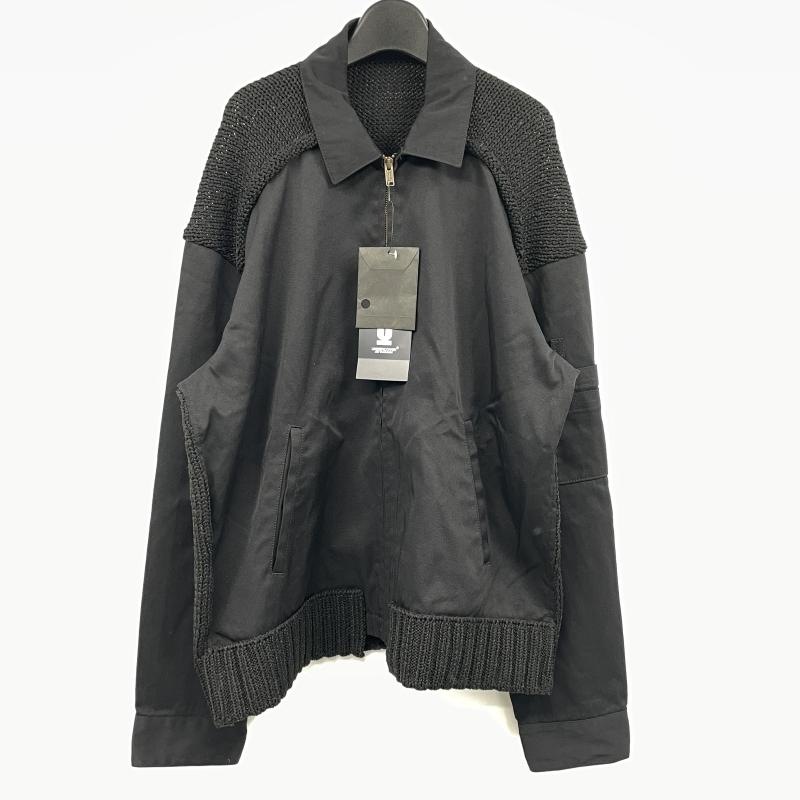 【中古】UNDERCOVER ニットデザイン ジップアップジャケット サイズ4 UCY4215 アンダーカバー[17][240017781107] 中古】UNDERCOVER ニットデザイン ジップアップジャケット サイズ4