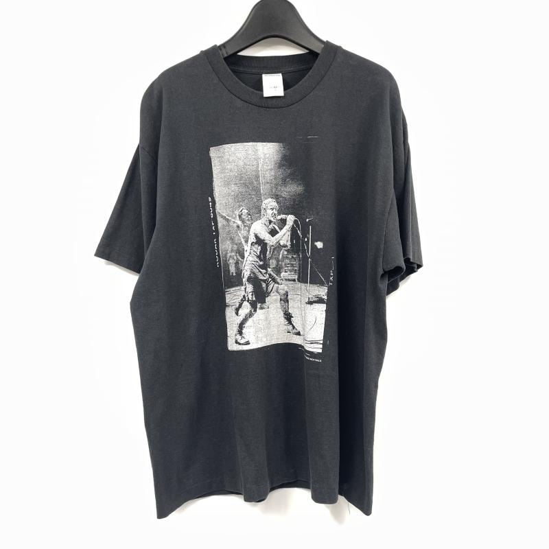 【中古】COMOLI×NINE LUCH Neils 22AW Trent Reznor LIVE PHOTO T-Shirts V01-05025 サイズ3 ブラック コモリ ナイキ[17][240017781260] 中古】COMOLI×NINE LUCH Neils 22AW Trent Reznor LIVE PHOTO T-Shirts