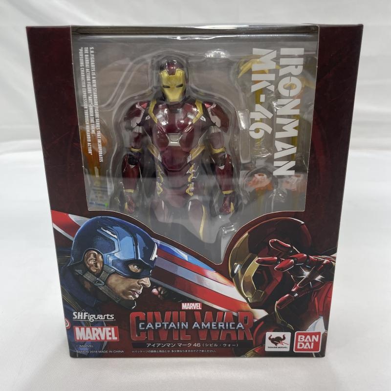 ����š۳���)BANDAI S.H.Figuarts ��������ޥ󡦥ޡ���46 �ե����奢 MARVEL ����ץƥ󡦥���ꥫ ���ӥ롦��������O���ܡ�