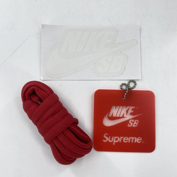 ����š�Supreme �� NIKE SB DUNK ���ˡ����� 27.5cm HQ8487-001 �֥�å� ��å� ����ץ꡼�� �ʥ�����OȾ�ġ�