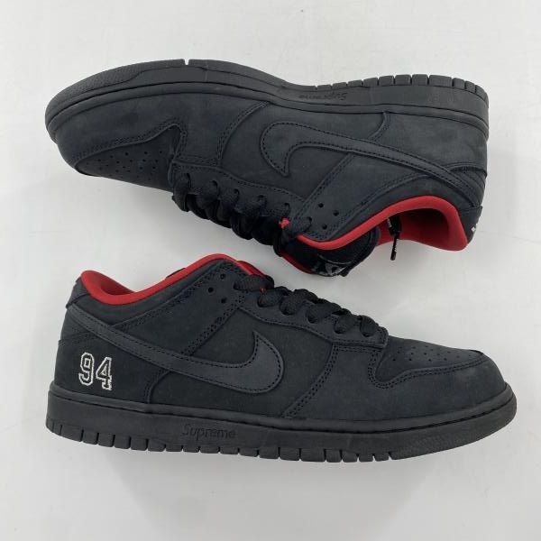 ����š�Supreme �� NIKE SB DUNK ���ˡ����� 27.5cm HQ8487-001 �֥�å� ��å� ����ץ꡼�� �ʥ�����OȾ�ġ�