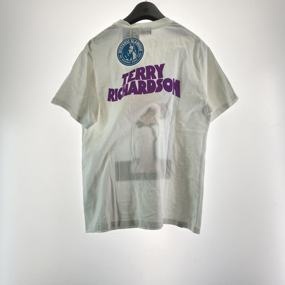 ����š�HYSTERIC GLAMOUR��TERRY RICHARDSON���� ECSTASY T����� ������M 02251CT50 �ۥ磻�� �ҥ��ƥ�å�����ޡ� �� �ƥ꡼����㡼�ɥ����O˭��Ź��