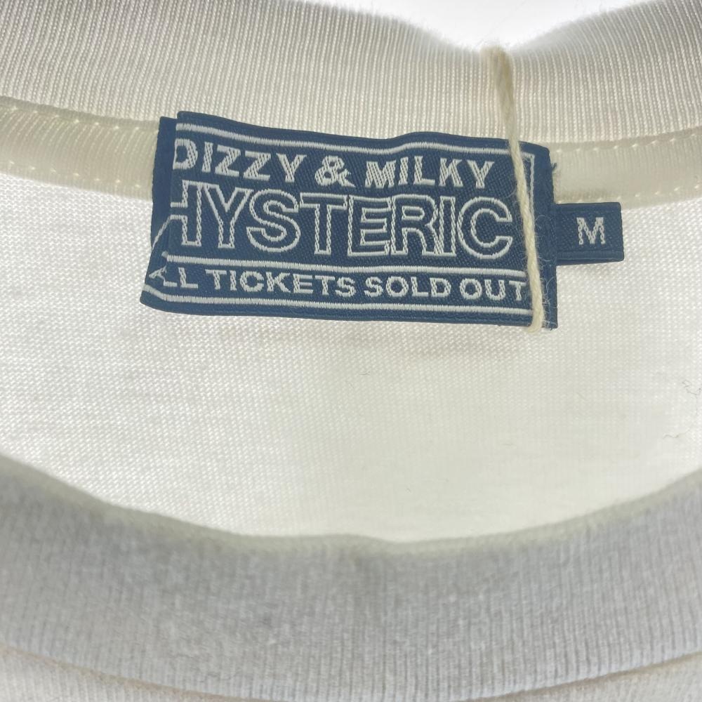 ����š�HYSTERIC GLAMOUR��TERRY RICHARDSON���� ECSTASY T����� ������M 02251CT50 �ۥ磻�� �ҥ��ƥ�å�����ޡ� �� �ƥ꡼����㡼�ɥ����O˭��Ź��