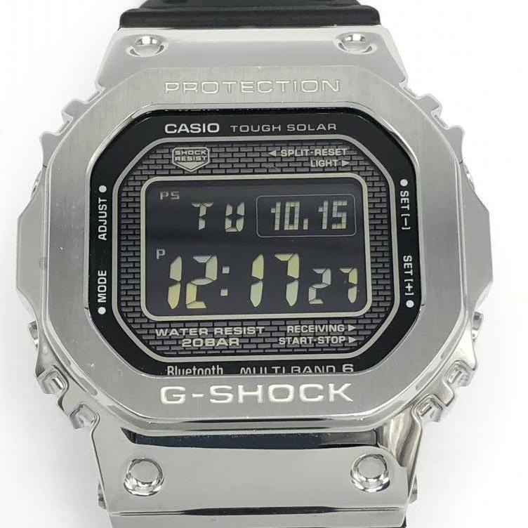 中古】CASIO G-SHOCK 腕時計 GMW-B5000 ブラック シルバー カシオ ジー  