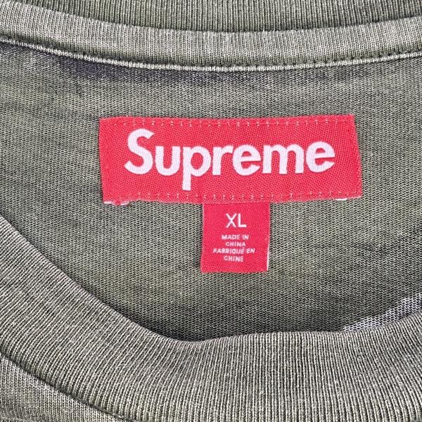 ����š�Supreme overprint small box ���꡼�� XL��O��¼��