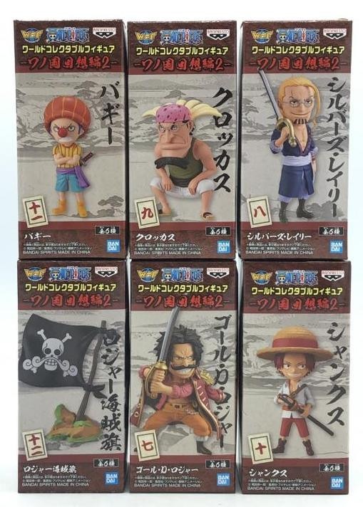ワンピース ワールドコレクタブルフィギュア-ワノ国3-全6種 ワンピース