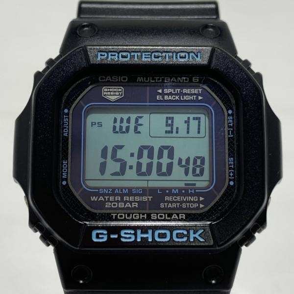 美品☆CASIO　G-SHOCK　電波ソーラー腕時計　GW-M5610BA 中古】CASIO G-SHOCK GW-M5610BA-1JF 電波ソーラー ジーショック