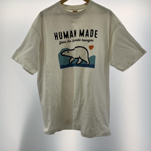 ����š�HUMAN MADE PolarBearGraphicT-shirts �ۥ磻�� �����߱���ͭ���O����Ź��