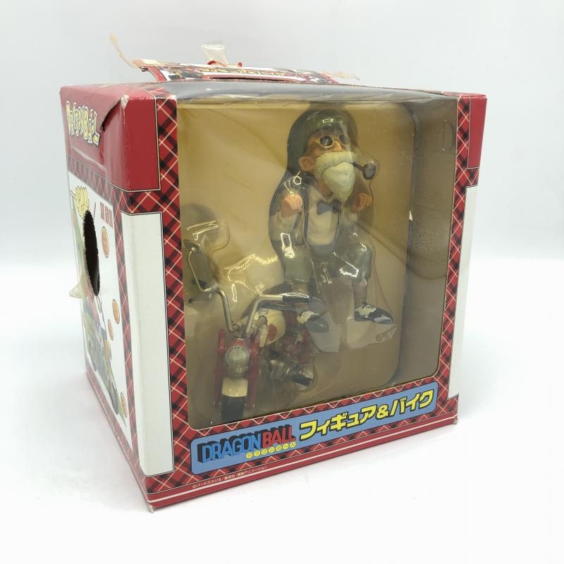 中古】箱傷み)バンプレスト 亀仙人 フィギュア&バイク