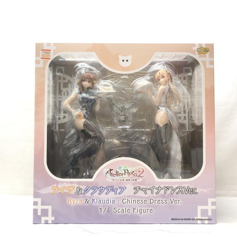 新品未開封ライザのアトリエライザ＆クラウディアチャイナドレスフィギュア