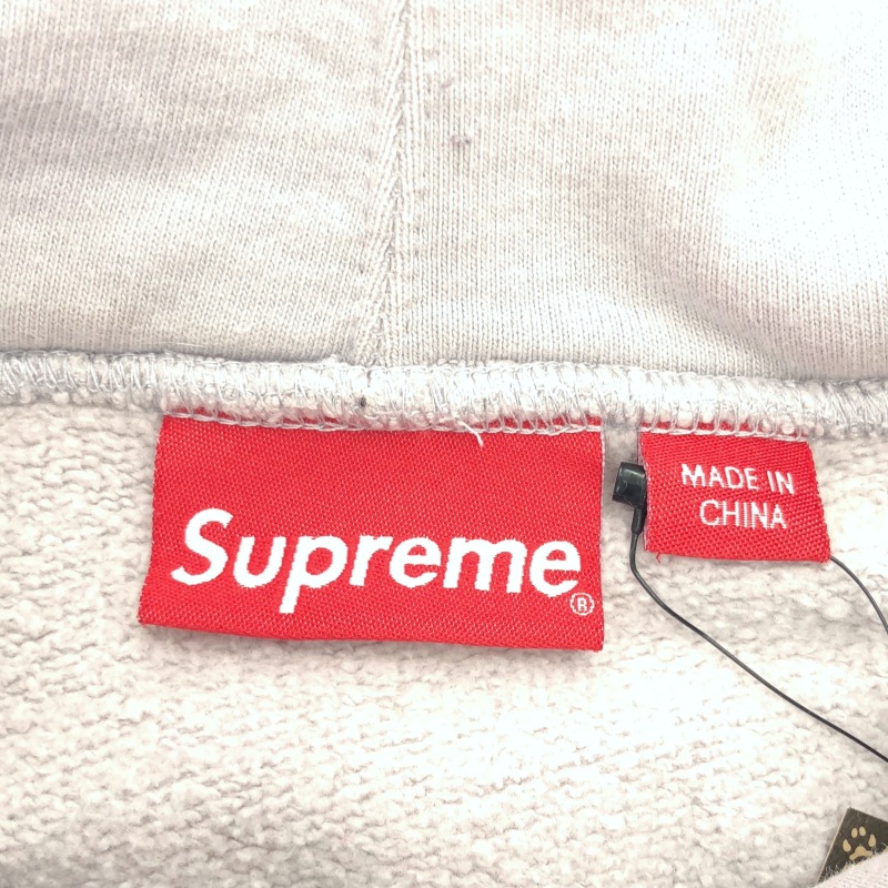 ����š�Supreme Cropped Panels Hooded Sweatshirt ���졼 XL ����ץ꡼���O��¼��