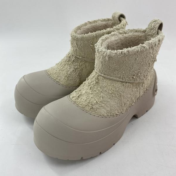 【中古】DIESEL D-DONALD MONOTONE アンクルブーツ 41 アイボリー ライトグレー ディーゼル[10][240010524918] 中古】DIESEL D-DONALD MONOTONE アンクルブーツ 41 アイボリー ライト