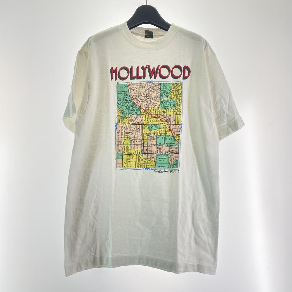 ����š�70s��80s ANVIL ������ HOLLYWOOD �ץ���T����� ������XL USA�� �ۥ磻�ȡ�O˭�ġ�