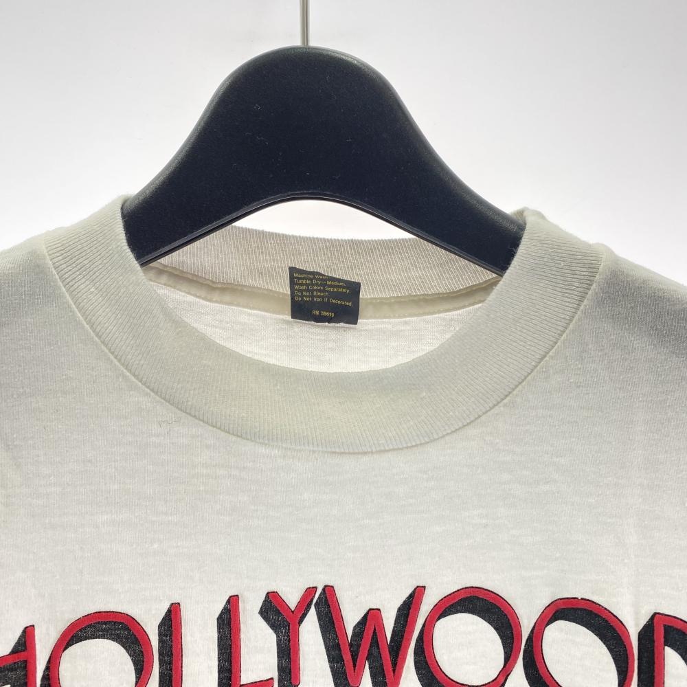 ����š�70s��80s ANVIL ������ HOLLYWOOD �ץ���T����� ������XL USA�� �ۥ磻�ȡ�O˭�ġ�