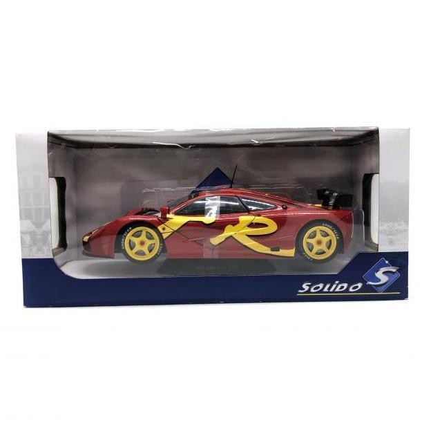 中古】開封） SOLIDO 1／18 マクラーレン F1 GTR