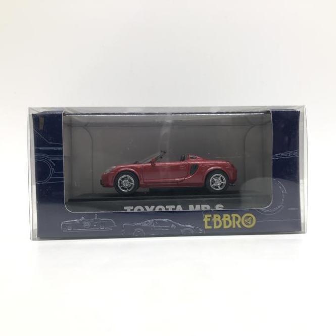 未開封 EBBRO 1/43 トヨタ MR-S ミニカー 4台セット 中古】開封） エブロ 1/43 トヨタ MR－S ショーカー レッド 【O