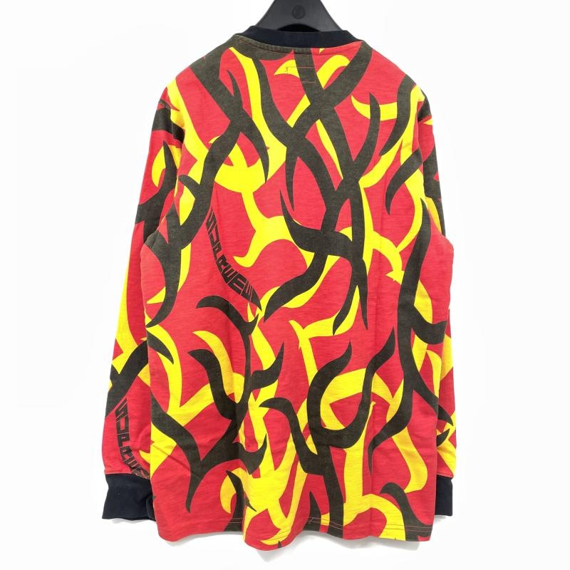 ����š�Supreme L/S POCKET TEE RED TRIBAL CAMO ������M ����ץ꡼���O˭�ġ�