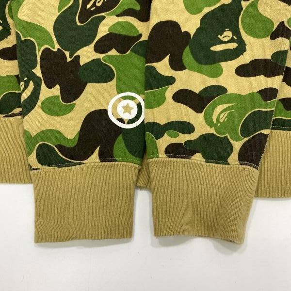 šA BATHING APE ABC CAMO CRYSTAL STONE SHARK CROPPED FULL ZIP HOODIE  M٥󥰥סOŹ