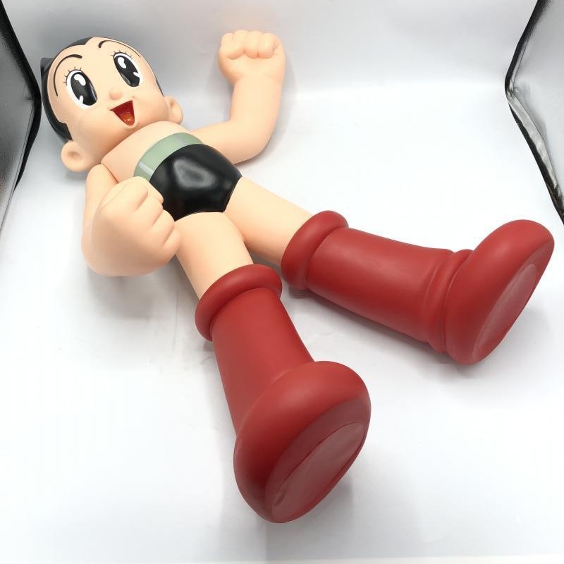 中古】本体のみ・汚れ有り)鉄腕アトム ソフビ 全高約70cmフィギュア【O