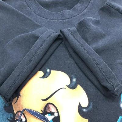 ����š�Gildan 90s ���ʥ�����BETTY BOOP-Got Milk����S/S Tee �֥�å� ������L��O̾�Ų��ߤʤȡ�