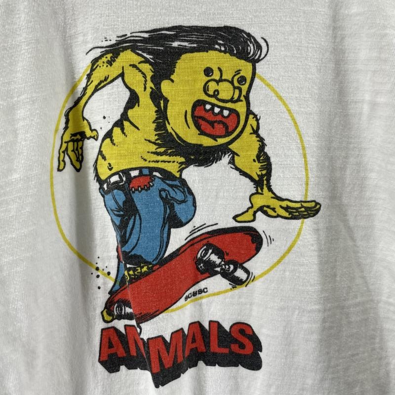 ����š�WAREHOUSE JOHN GLUCKOW ANIMAL SKATER T����� ������XL �ۥ磻�� �������ϥ��� ����󡦥���å�����O���ܡ�