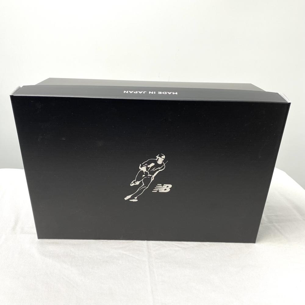 ����š�newbalance Made in Japan ��ë��ʿ �ץ�ߥ��ॷ�硼�ȥ��꡼�֥˥å� ���졼 ������XL �˥塼�Х�󥹡�O˭�ġ�
