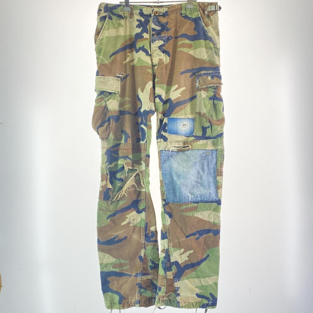 anachronorm　アナクロノーム　加工ワークパンツ ANACHRONORM Reading Chino Cloth Wide Work Trousers [Damaged