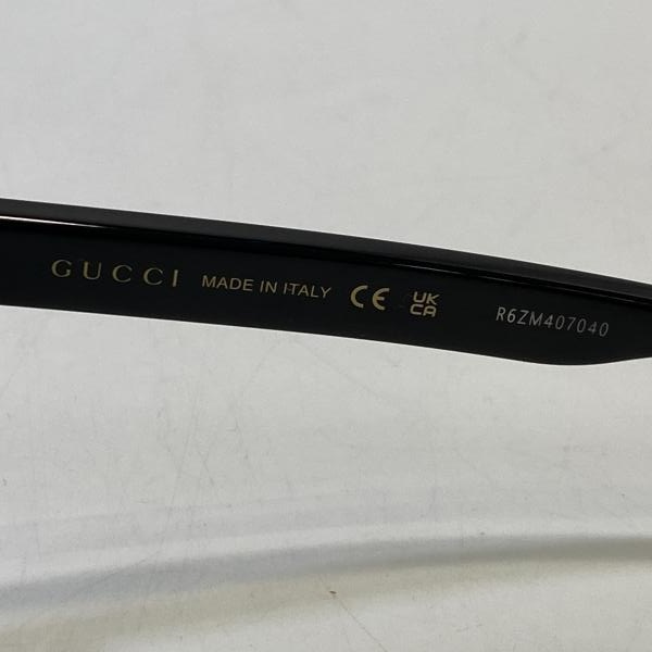 ����š�GUCCI �ܥ��ȥ� ���󥰥饹 �֥�å� 54��22-145 GG1339SK 001 ���å���O������