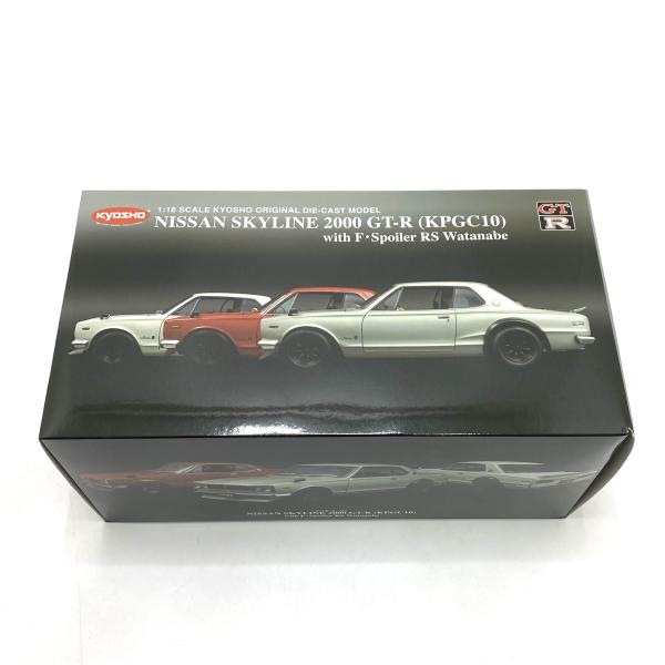 ����šۡڳ�����1/18 NISSAN SKYLINE 2000 GT-R (KPGC10) with F���ݥ��顼/RS�勵�ʥ�(Silver) [08128S]��O��ë��